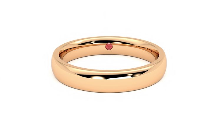 Taylor & Hart Lucombe Wedding Ring 360 degree image 0