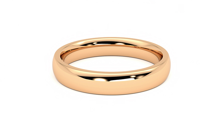 Taylor & Hart Lucombe Wedding Ring 360 degree image 10