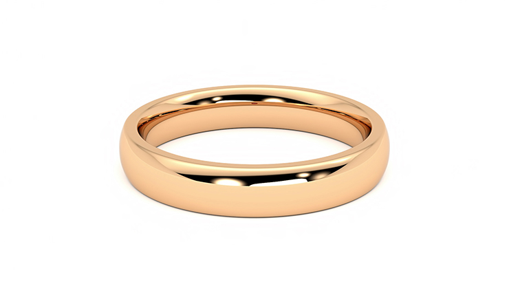 Taylor & Hart Lucombe Wedding Ring 360 degree image 15