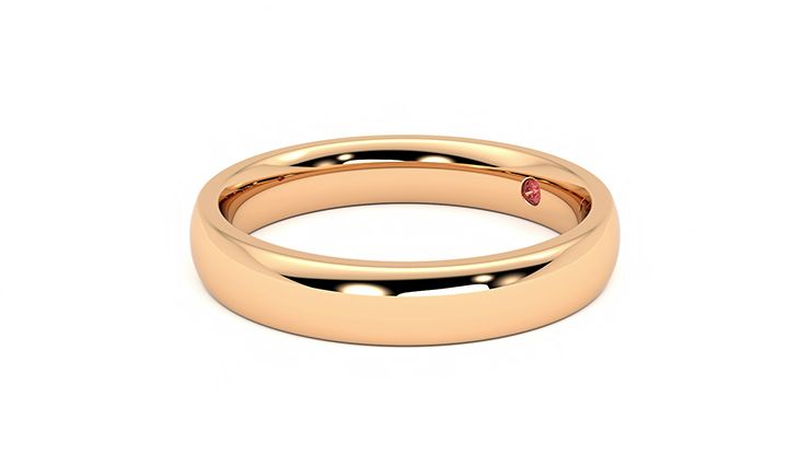 Taylor & Hart Lucombe Wedding Ring 360 degree image 23