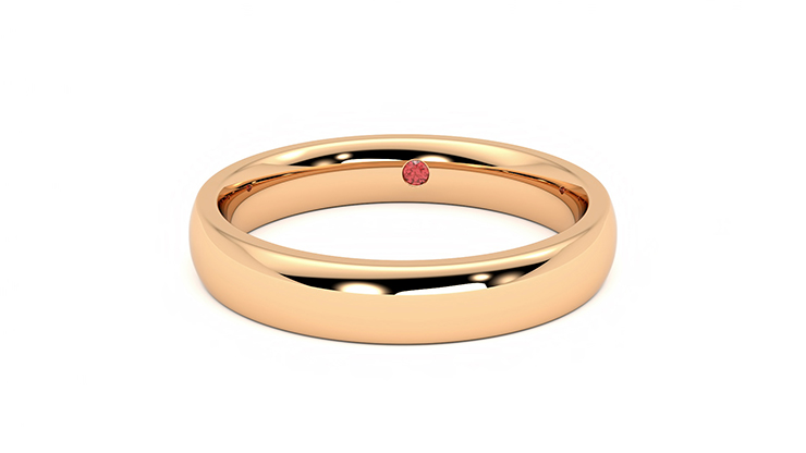 Taylor & Hart Lucombe Wedding Ring 360 degree image 28