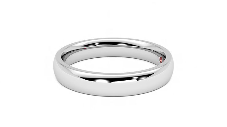 Taylor & Hart Lucombe Wedding Ring 360 degree image 21