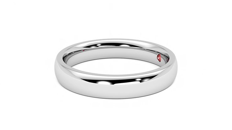 Taylor & Hart Lucombe Wedding Ring 360 degree image 22