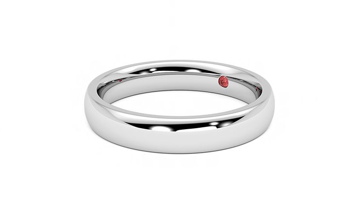 Taylor & Hart Lucombe Wedding Ring 360 degree image 24