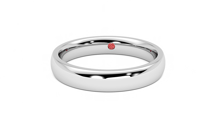 Taylor & Hart Lucombe Wedding Ring 360 degree image 28