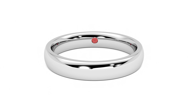 Taylor & Hart Lucombe Wedding Ring 360 degree image 29