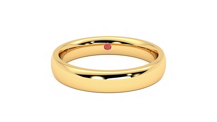 Taylor & Hart Lucombe Wedding Ring 360 degree image 1