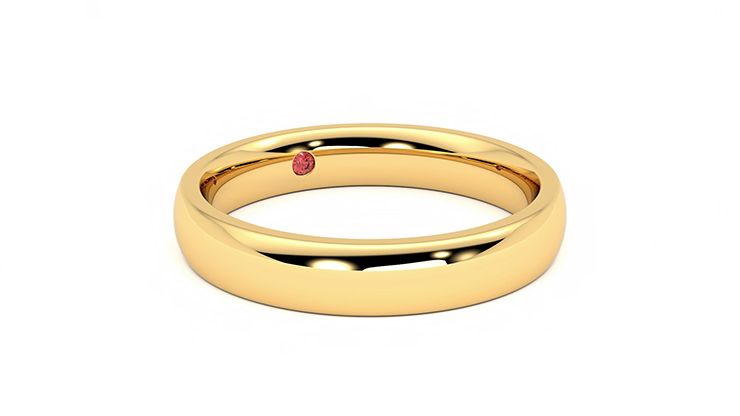 Taylor & Hart Lucombe Wedding Ring 360 degree image 5