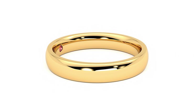 Taylor & Hart Lucombe Wedding Ring 360 degree image 8