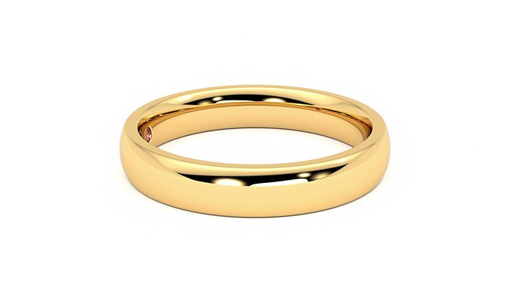 Taylor & Hart Lucombe Wedding Ring 360 degree image 9