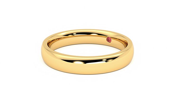 Taylor & Hart Lucombe Wedding Ring 360 degree image 24