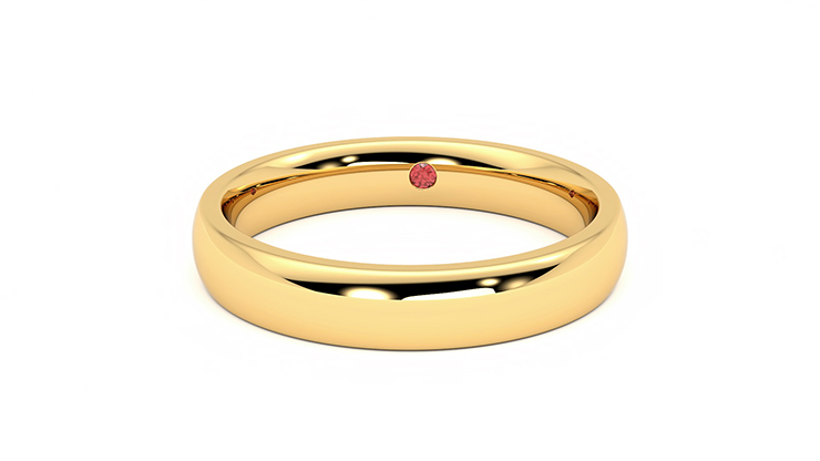 Taylor & Hart Lucombe Wedding Ring 360 degree image 28