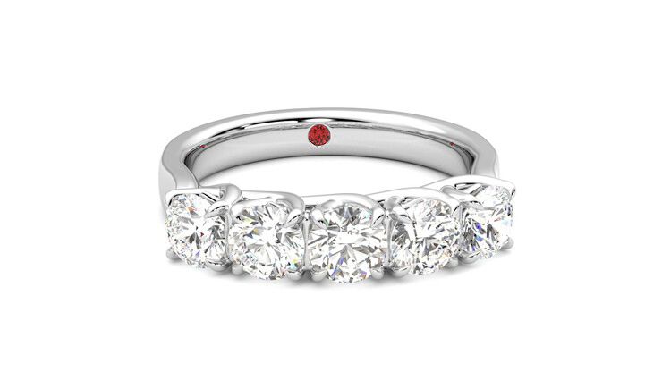 Taylor & Hart Lumina Wedding Ring 360 degree image 2