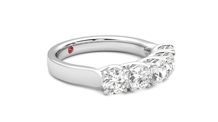 Taylor & Hart Lumina Wedding Ring 360 degree image 7