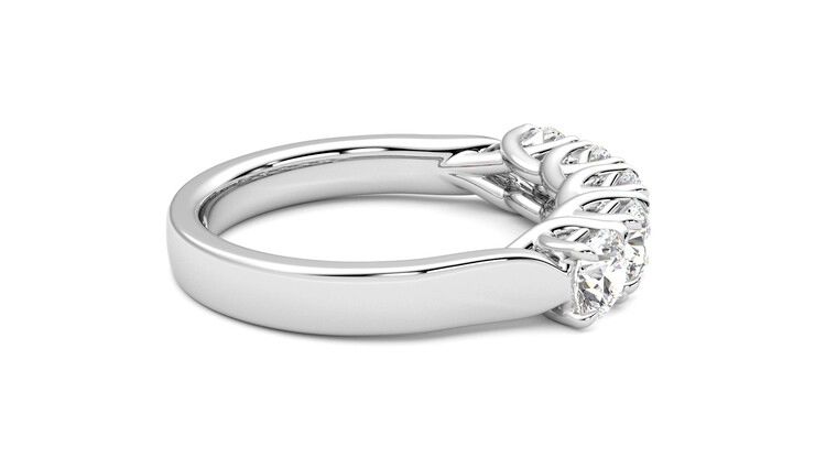 Taylor & Hart Lumina Wedding Ring 360 degree image 10