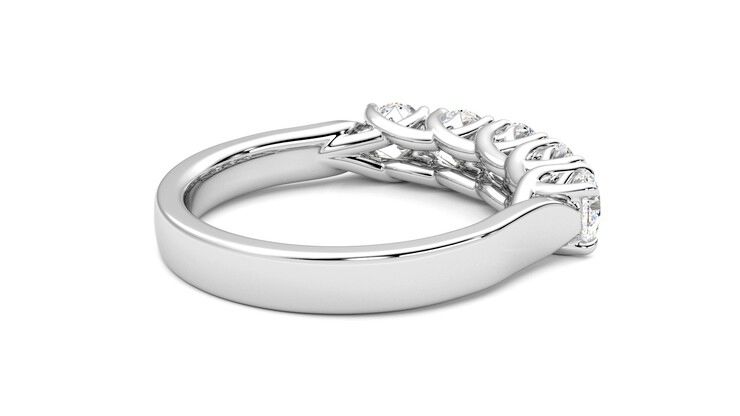 Taylor & Hart Lumina Wedding Ring 360 degree image 12