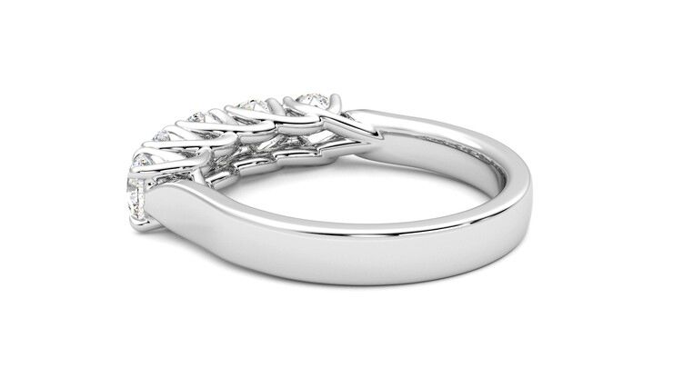 Taylor & Hart Lumina Wedding Ring 360 degree image 18