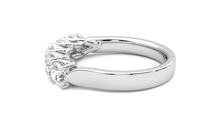 Taylor & Hart Lumina Wedding Ring 360 degree image 20