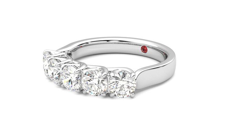 Taylor & Hart Lumina Wedding Ring 360 degree image 24