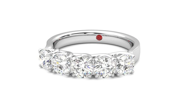 Taylor & Hart Lumina Wedding Ring 360 degree image 27