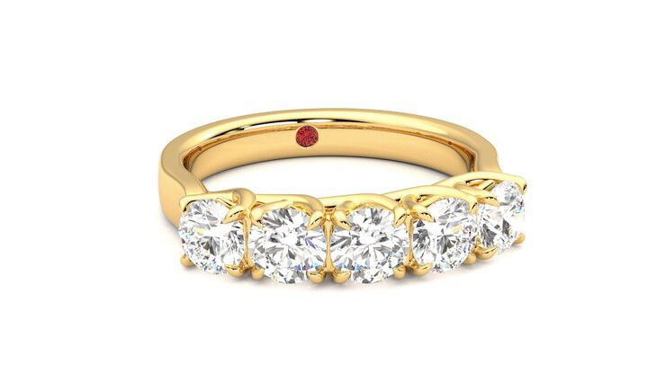 Taylor & Hart Lumina Wedding Ring 360 degree image 3