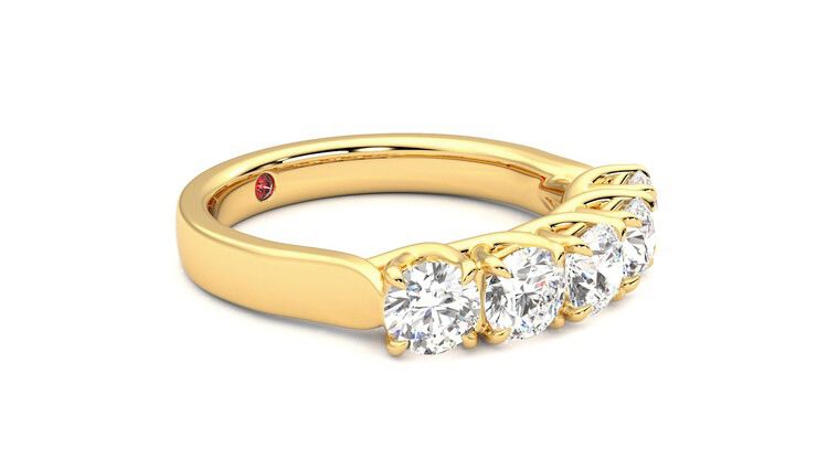 Taylor & Hart Lumina Wedding Ring 360 degree image 7