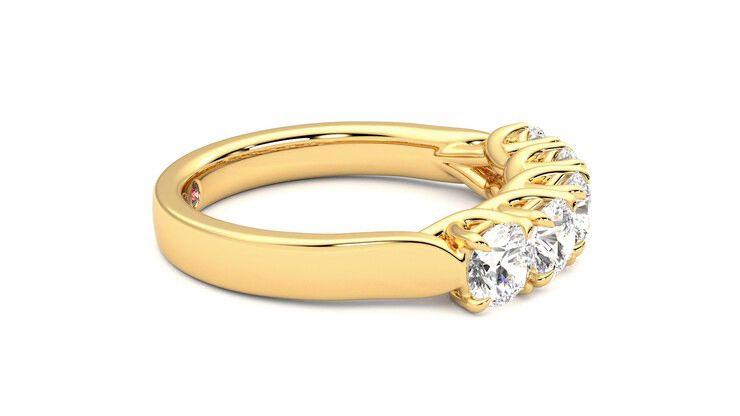 Taylor & Hart Lumina Wedding Ring 360 degree image 9