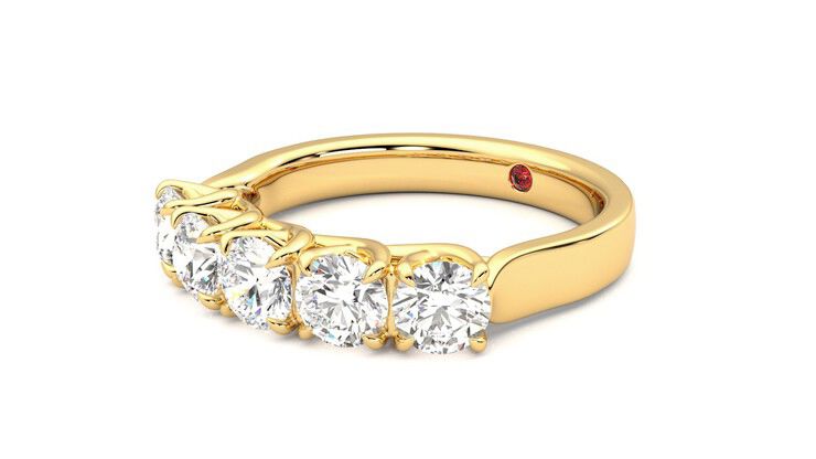 Taylor & Hart Lumina Wedding Ring 360 degree image 24