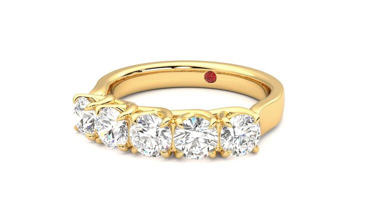 Taylor & Hart Lumina Wedding Ring 360 degree image 26