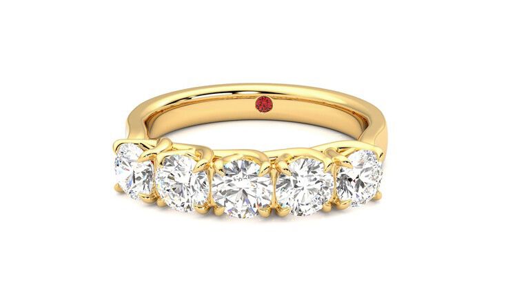 Taylor & Hart Lumina Wedding Ring 360 degree image 28
