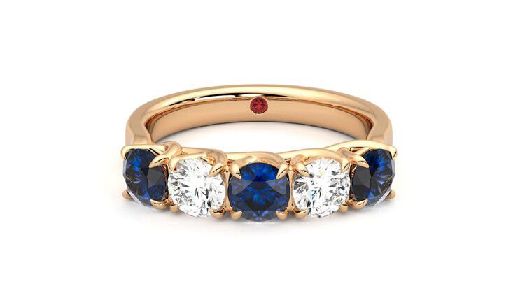 Taylor & Hart Lumina Wedding Ring 360 degree image 0