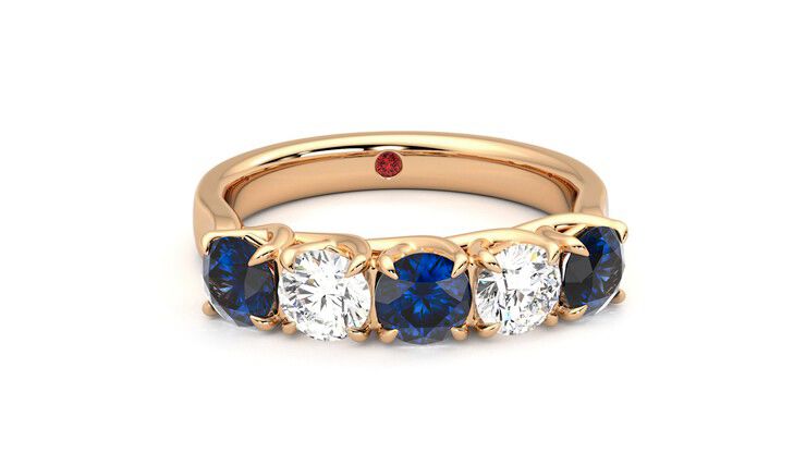Taylor & Hart Lumina Wedding Ring 360 degree image 2