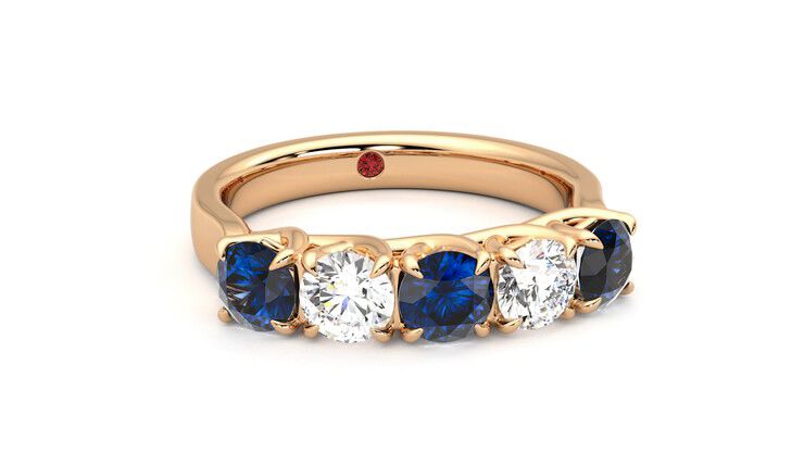 Taylor & Hart Lumina Wedding Ring 360 degree image 3
