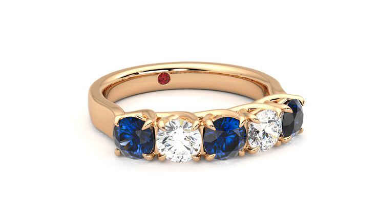 Taylor & Hart Lumina Wedding Ring 360 degree image 4