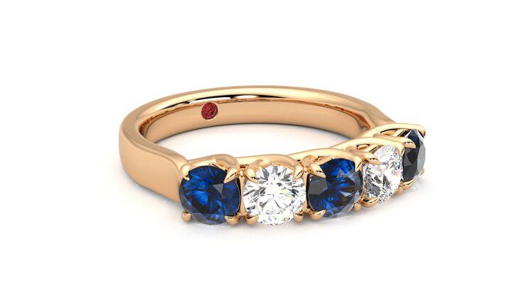 Taylor & Hart Lumina Wedding Ring 360 degree image 5