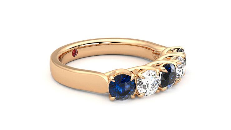 Taylor & Hart Lumina Wedding Ring 360 degree image 7