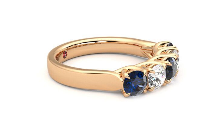 Taylor & Hart Lumina Wedding Ring 360 degree image 8