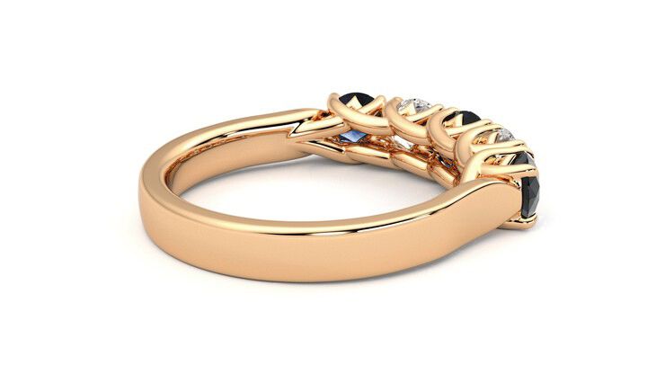 Taylor & Hart Lumina Wedding Ring 360 degree image 12