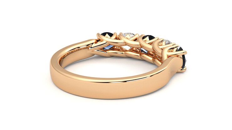 Taylor & Hart Lumina Wedding Ring 360 degree image 13