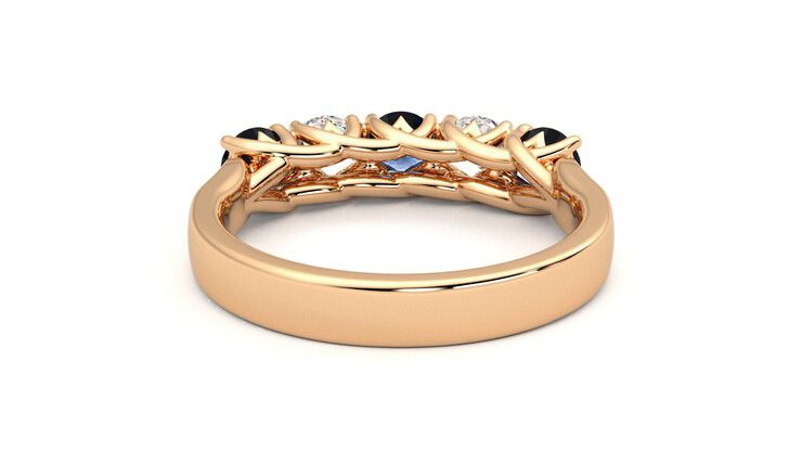 Taylor & Hart Lumina Wedding Ring 360 degree image 15