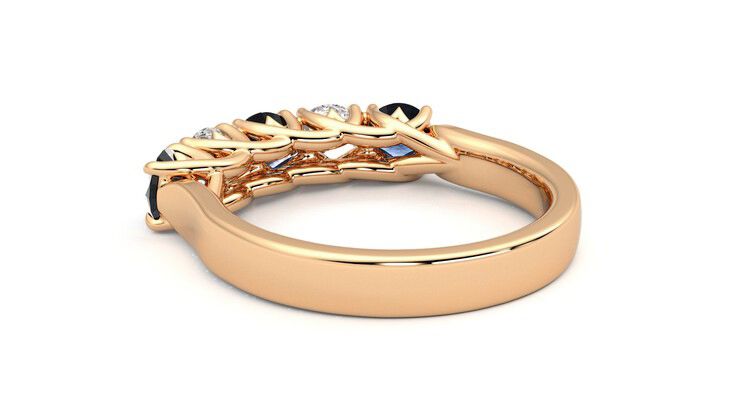 Taylor & Hart Lumina Wedding Ring 360 degree image 17