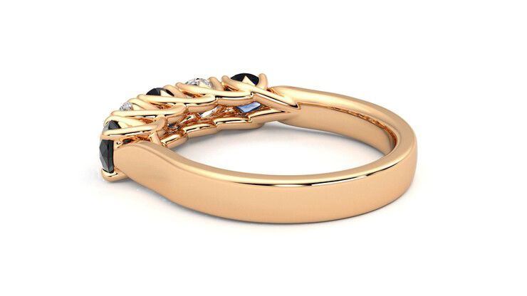 Taylor & Hart Lumina Wedding Ring 360 degree image 18