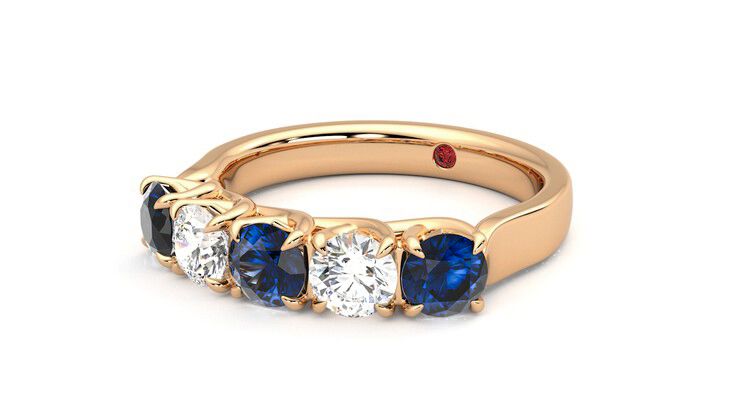 Taylor & Hart Lumina Wedding Ring 360 degree image 25