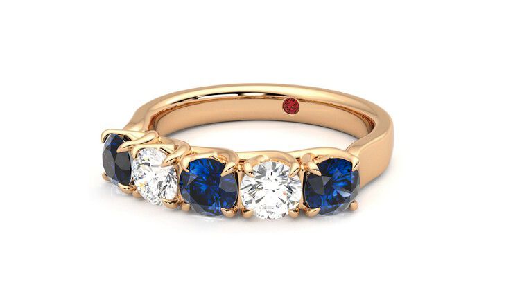 Taylor & Hart Lumina Wedding Ring 360 degree image 26