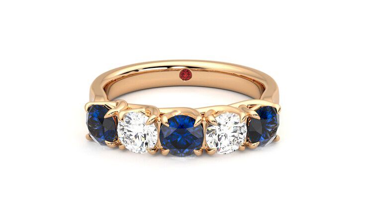 Taylor & Hart Lumina Wedding Ring 360 degree image 29
