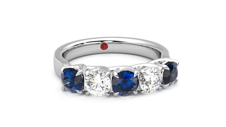 Taylor & Hart Lumina Wedding Ring 360 degree image 3
