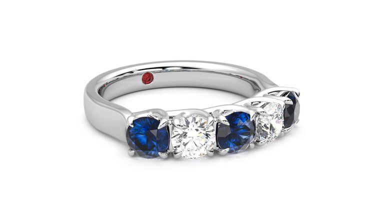 Taylor & Hart Lumina Wedding Ring 360 degree image 5