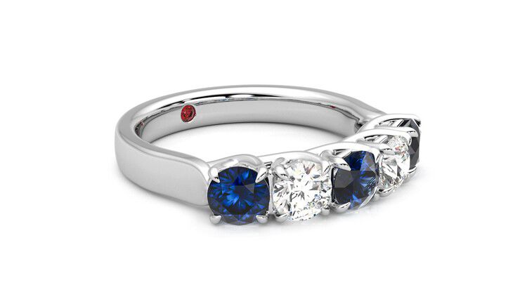 Taylor & Hart Lumina Wedding Ring 360 degree image 6