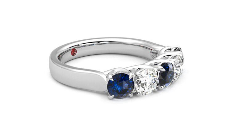 Taylor & Hart Lumina Wedding Ring 360 degree image 7