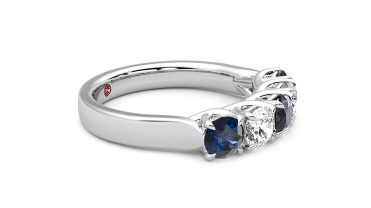 Taylor & Hart Lumina Wedding Ring 360 degree image 8